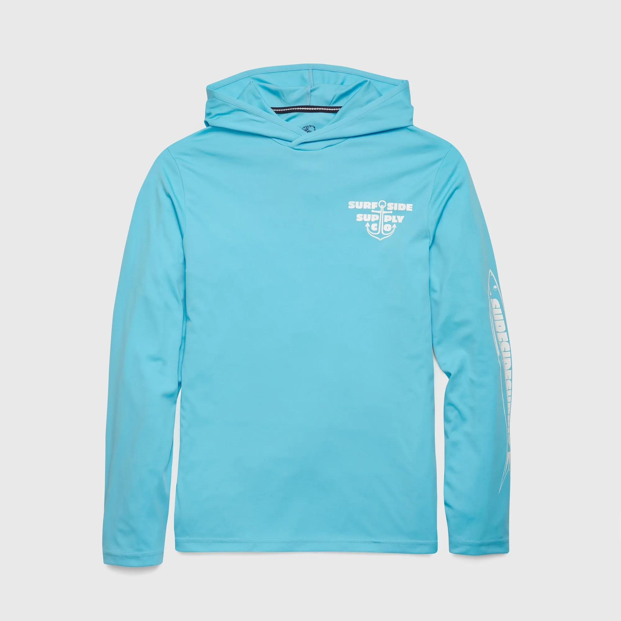 Tide UPF 50 Quick Dry Hoodie - Sky Blue