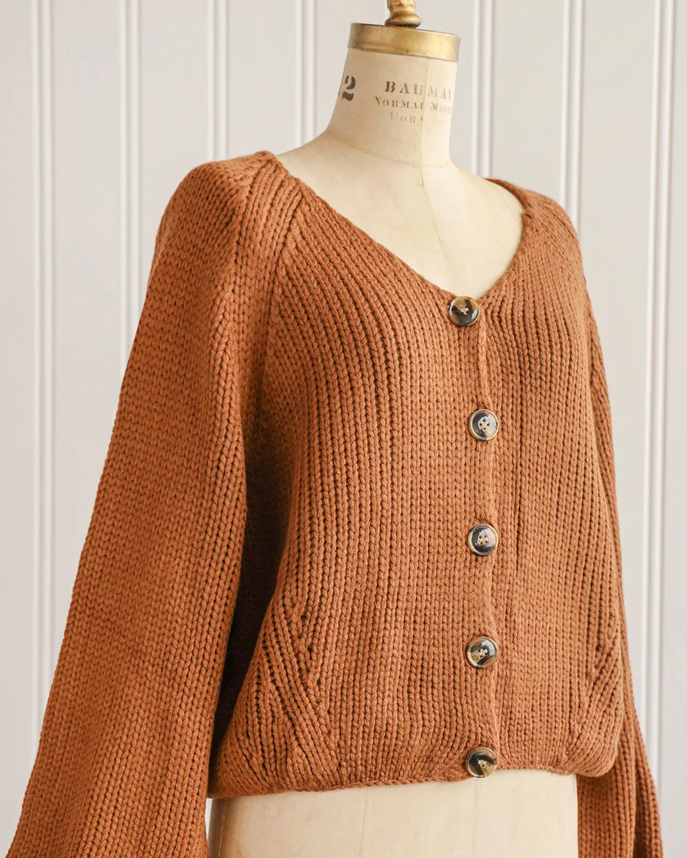 Toasted Ginger Cardigan