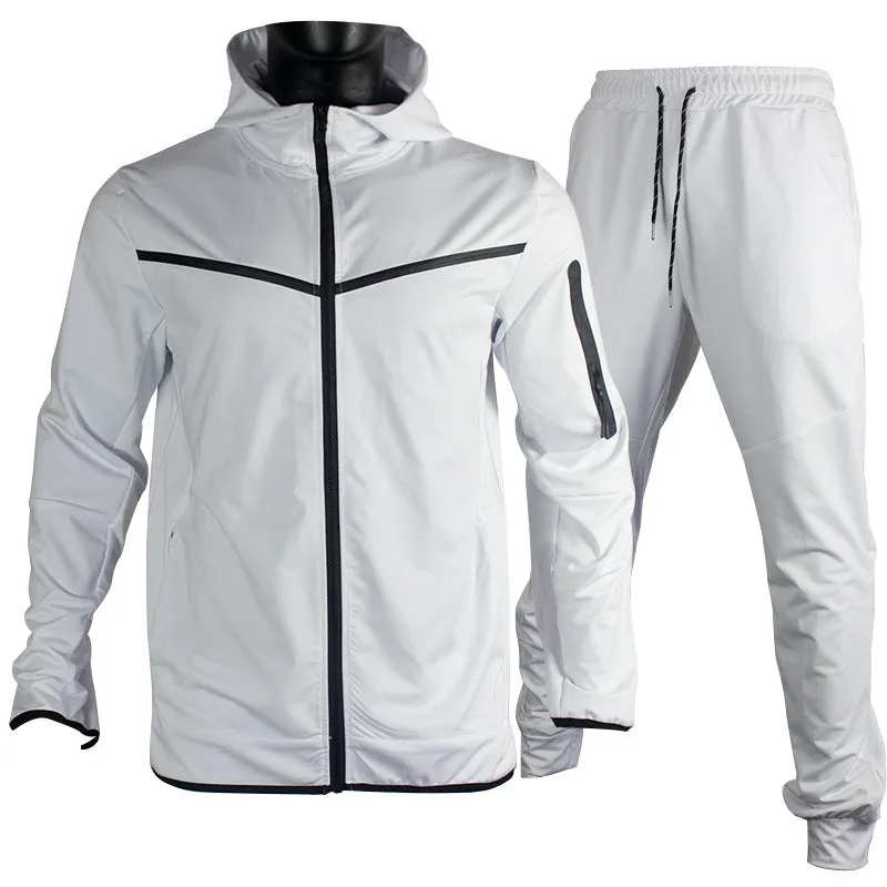 Tracksuits Set 2 Piece Athletic Quick Dry Sweatpants & Shirt Full Zip | 71 Success