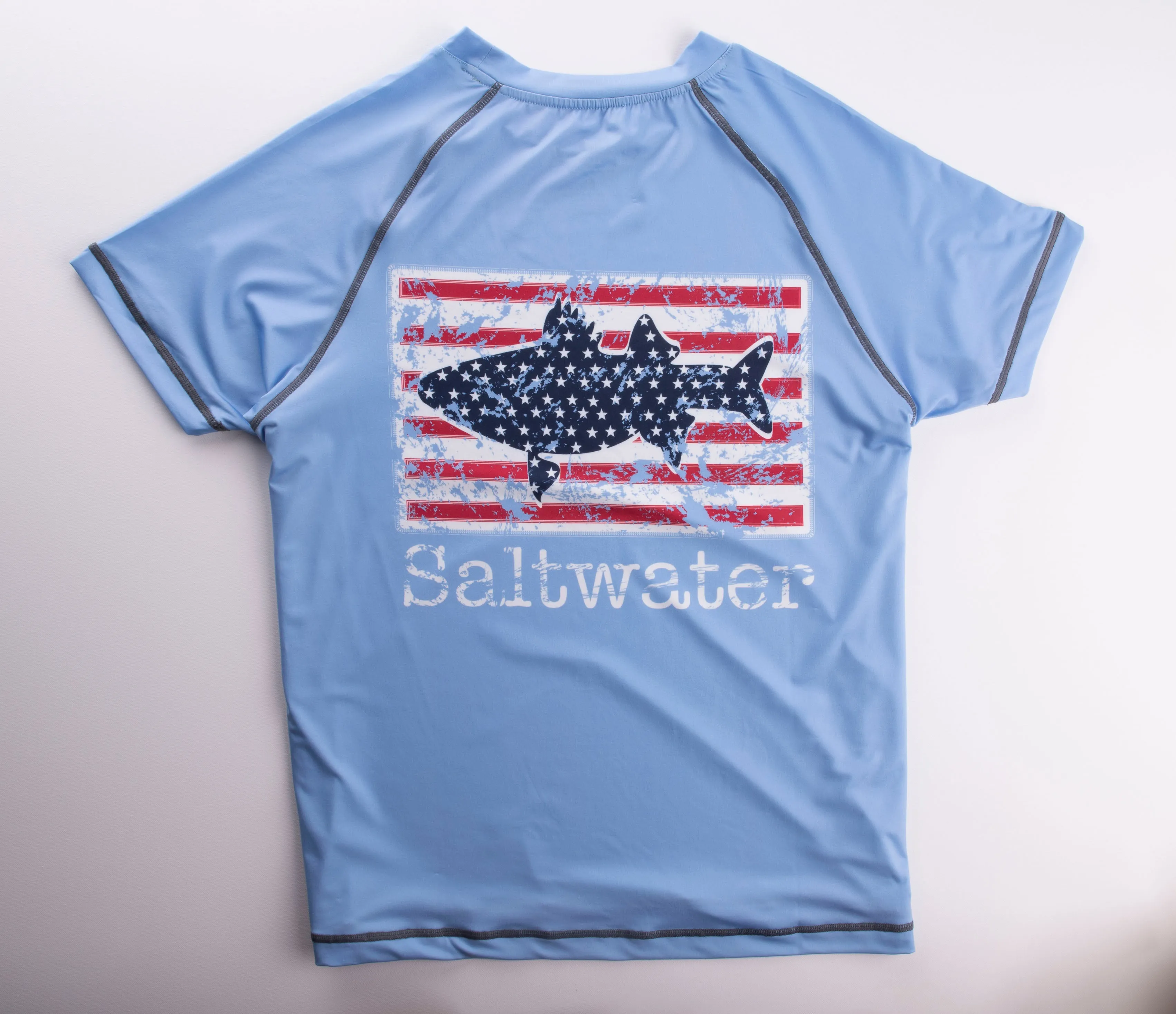 USA Flag Performance Short Sleeve Tee