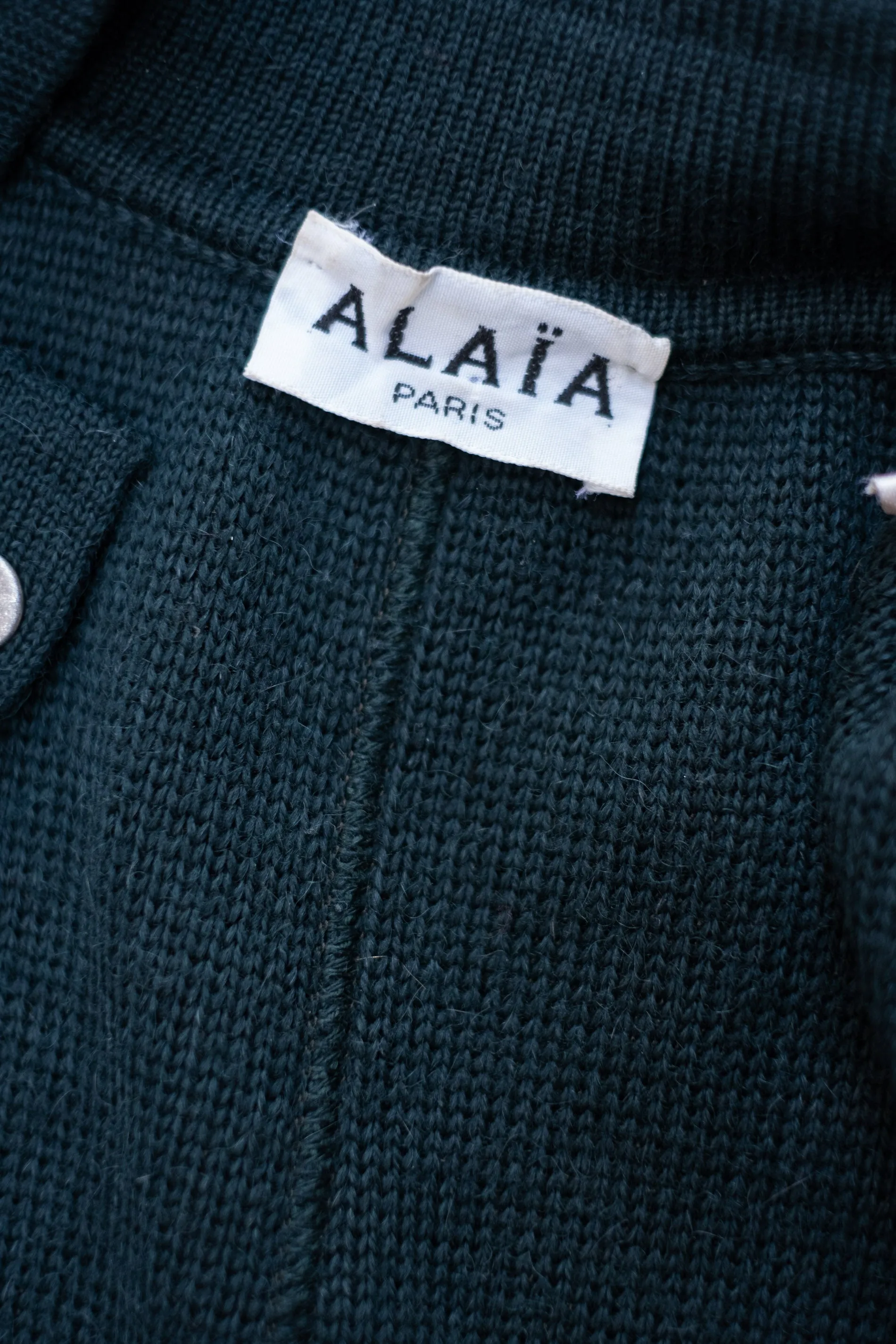 Vintage Alaïa Sweater Knit Dress