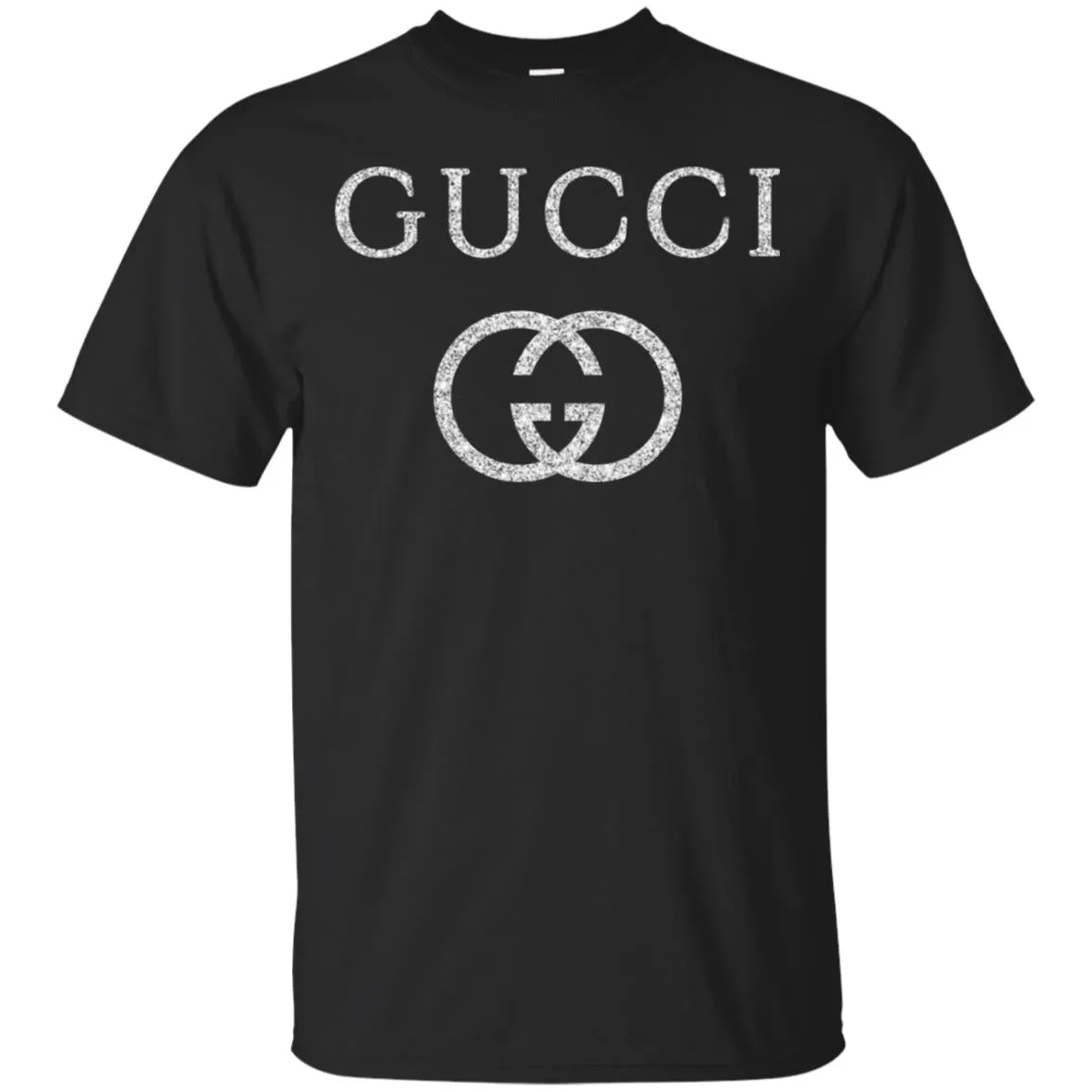 Vintage Gucci Logo Inspired Men Cotton T-Shirt