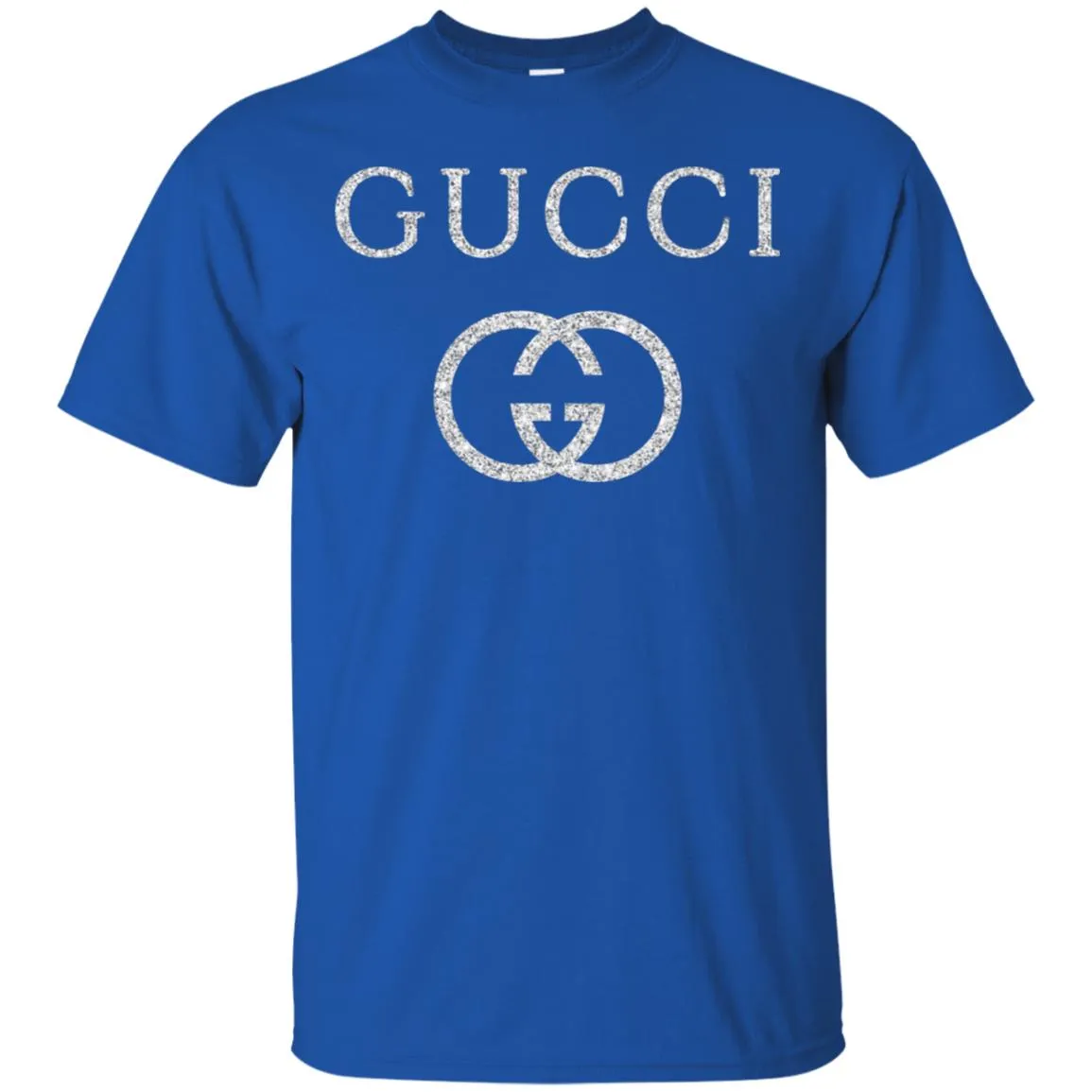 Vintage Gucci Logo Inspired Men Cotton T-Shirt