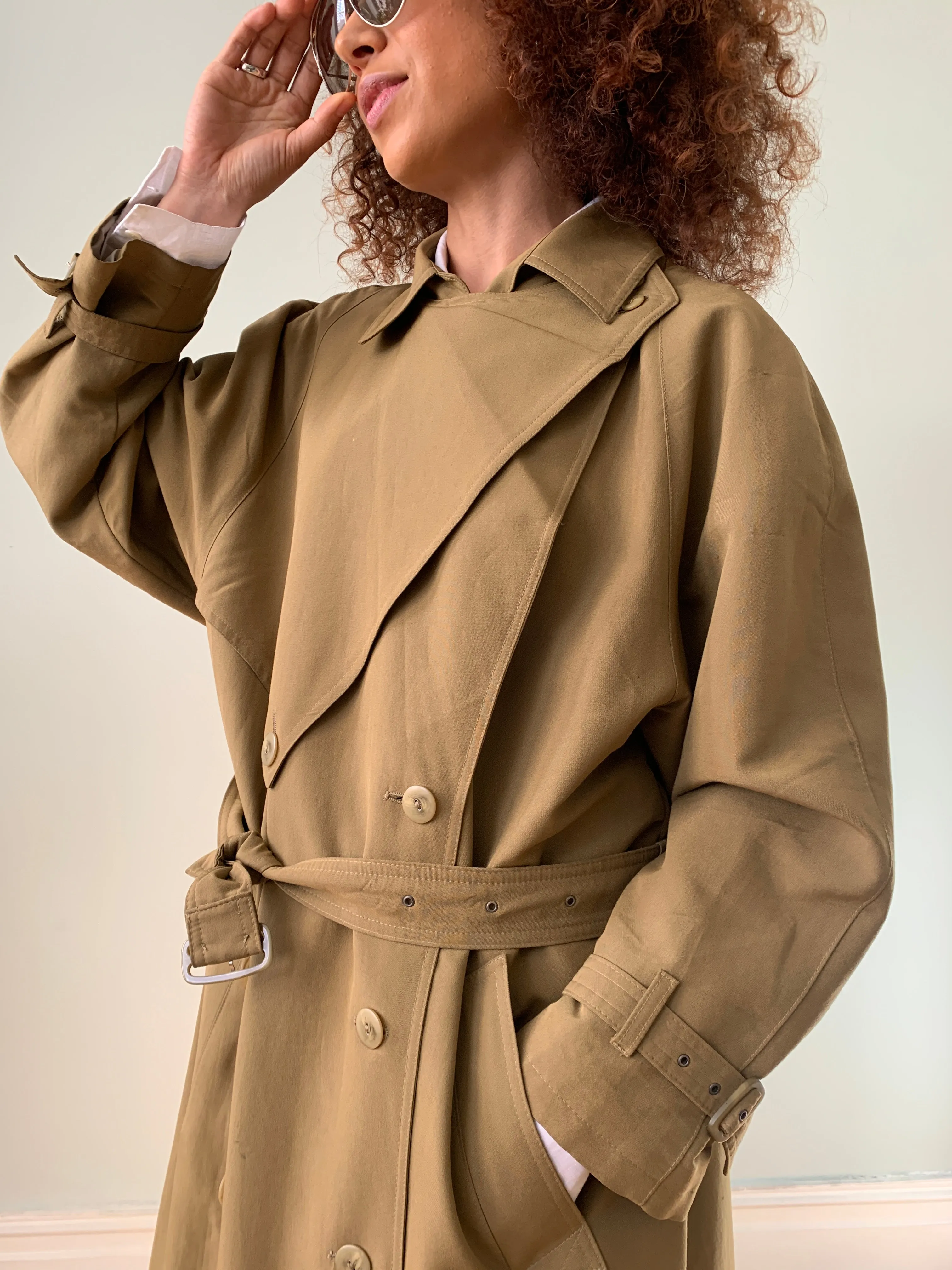 Vintage Obelisque trench coat