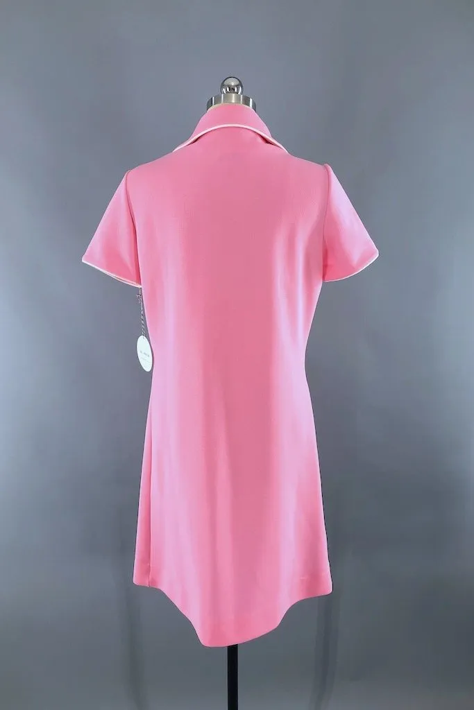 Vintage Pink Izod Lacoste Dress