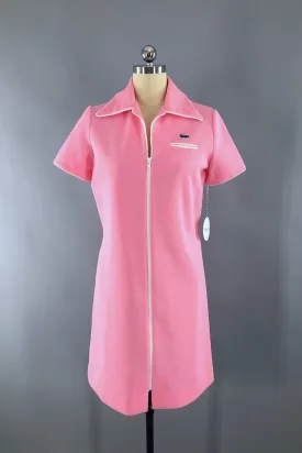 Vintage Pink Izod Lacoste Dress