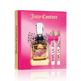 Viva La Juicy Gold Couture 3 Piece Gift Set