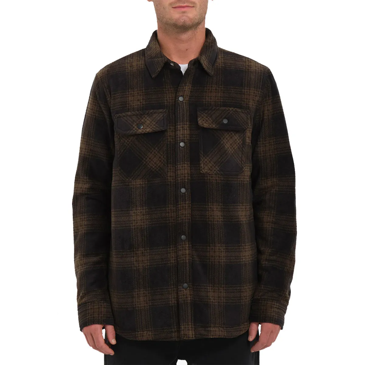 Volcom - Bowered Fleece L/S Jacket Bison