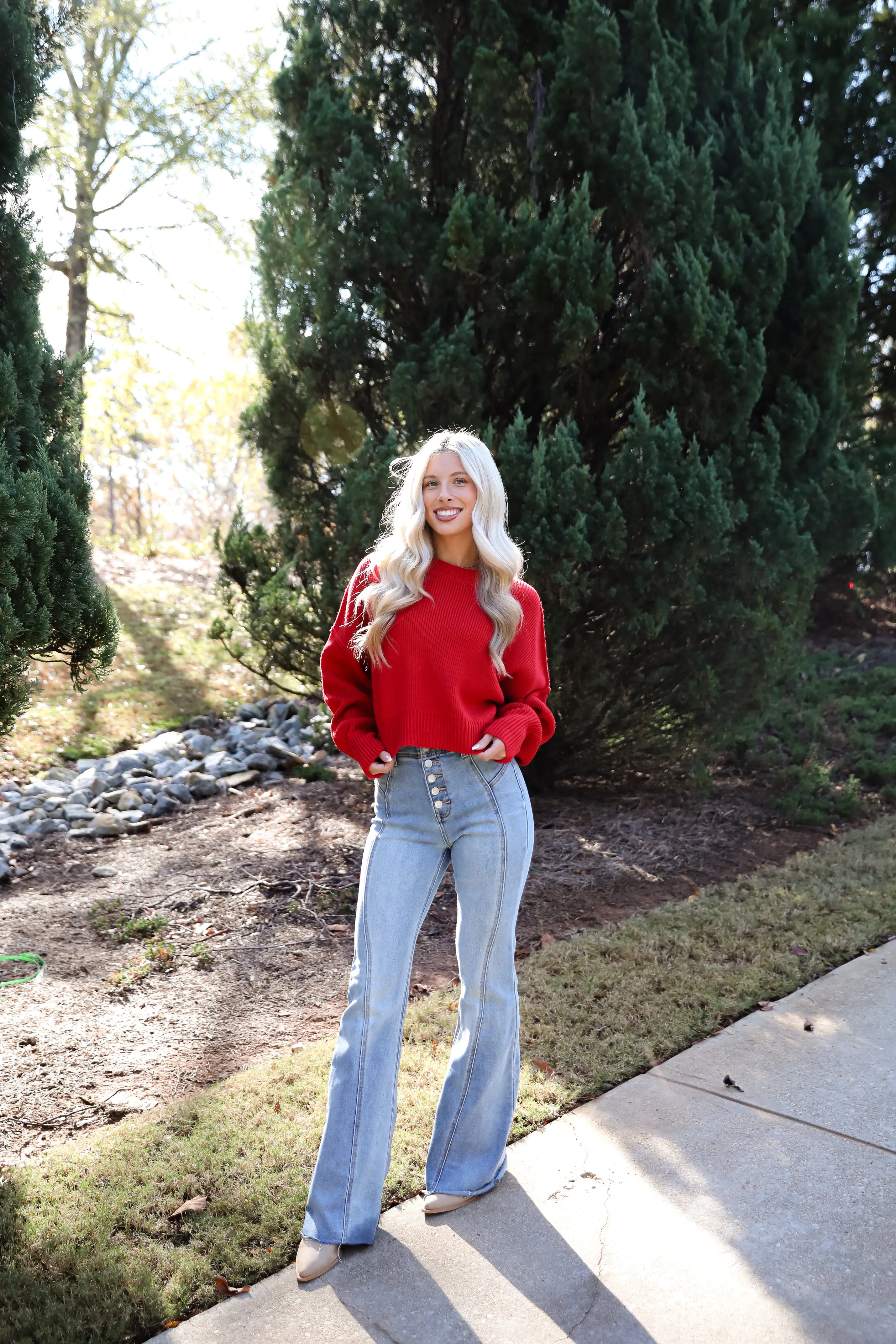 Warm Bliss Cropped Sweater - DOORBUSTER