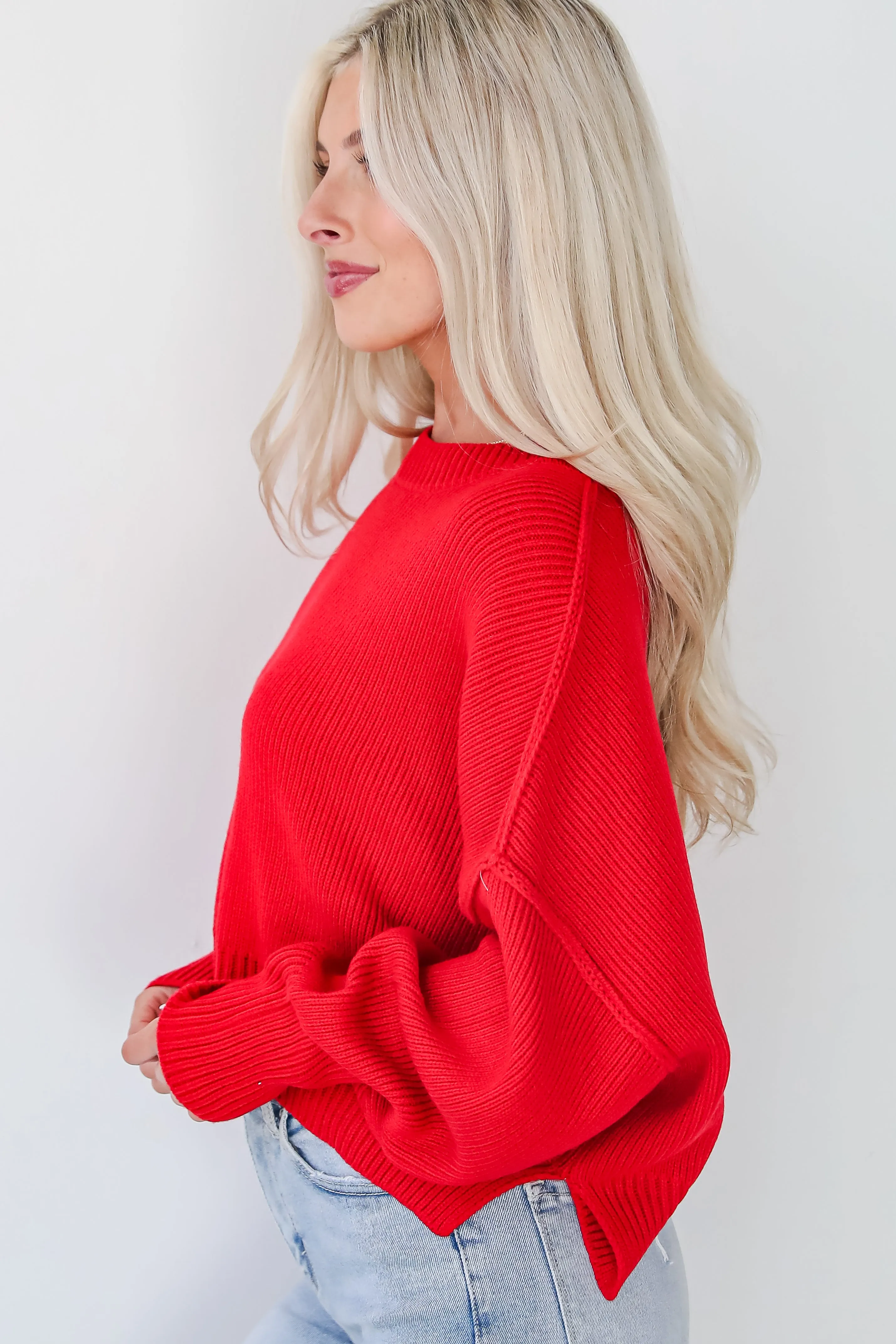 Warm Bliss Cropped Sweater - DOORBUSTER