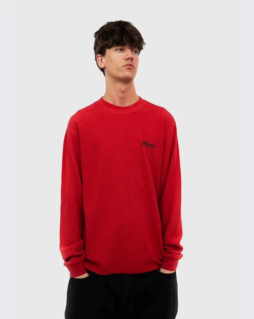 Welcome Diablo Longsleeve Thermal - Red Clay