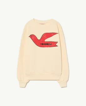 White Bird Bear Sweatshirt